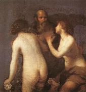 FURINI, Francesco Lot and his Daughters df oil painting